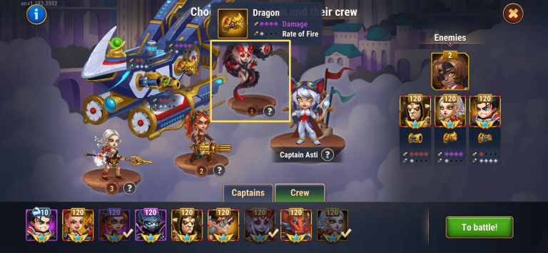 Dragon gun for Captain Asti