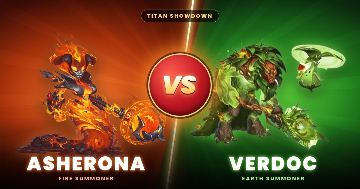 Asherona vs Verdoc - Hero Wars Alliance