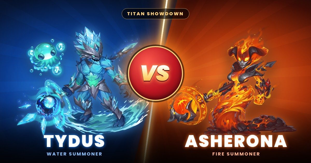 Tydus vs Asherona - Hero Wars Alliance