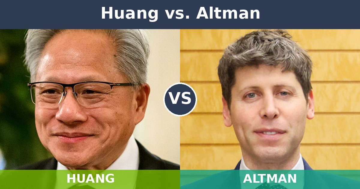 Huang vs. Altman