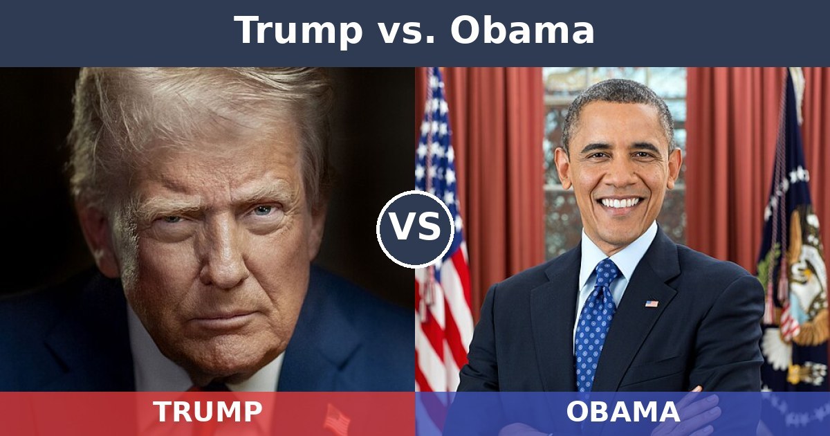 Trump vs. Obama